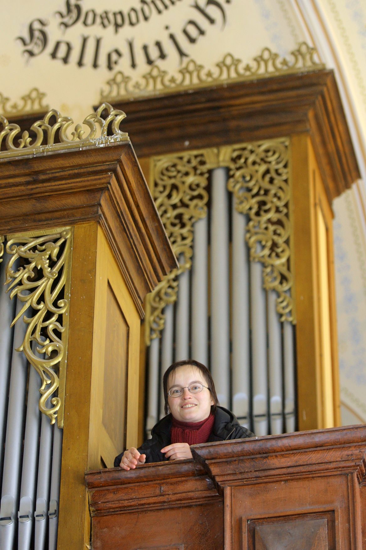 Varhanice Jitka Čudlá